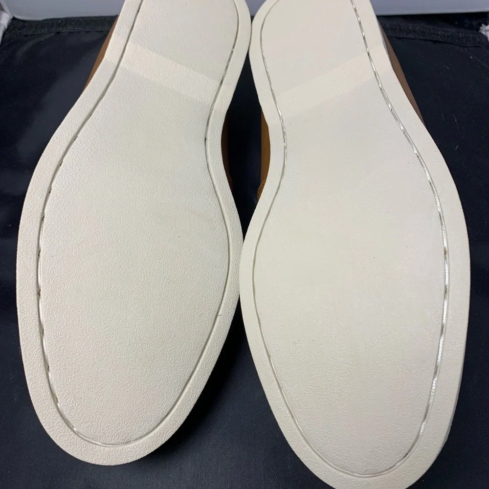 Club‎ Room Elliot Boat Shoes Tan/Yellow Men’s Size 9 New